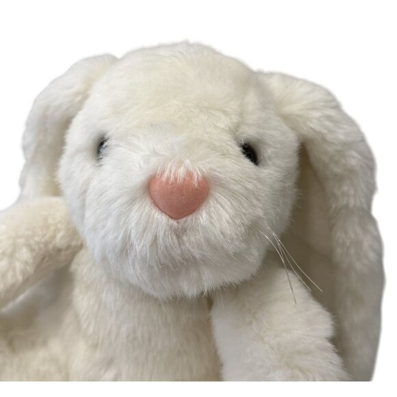 Burdines Tasha Intl Vintage White Plush Rabbit Bunny Stuffed Animal Soft  3+ - Picture 2 of 7